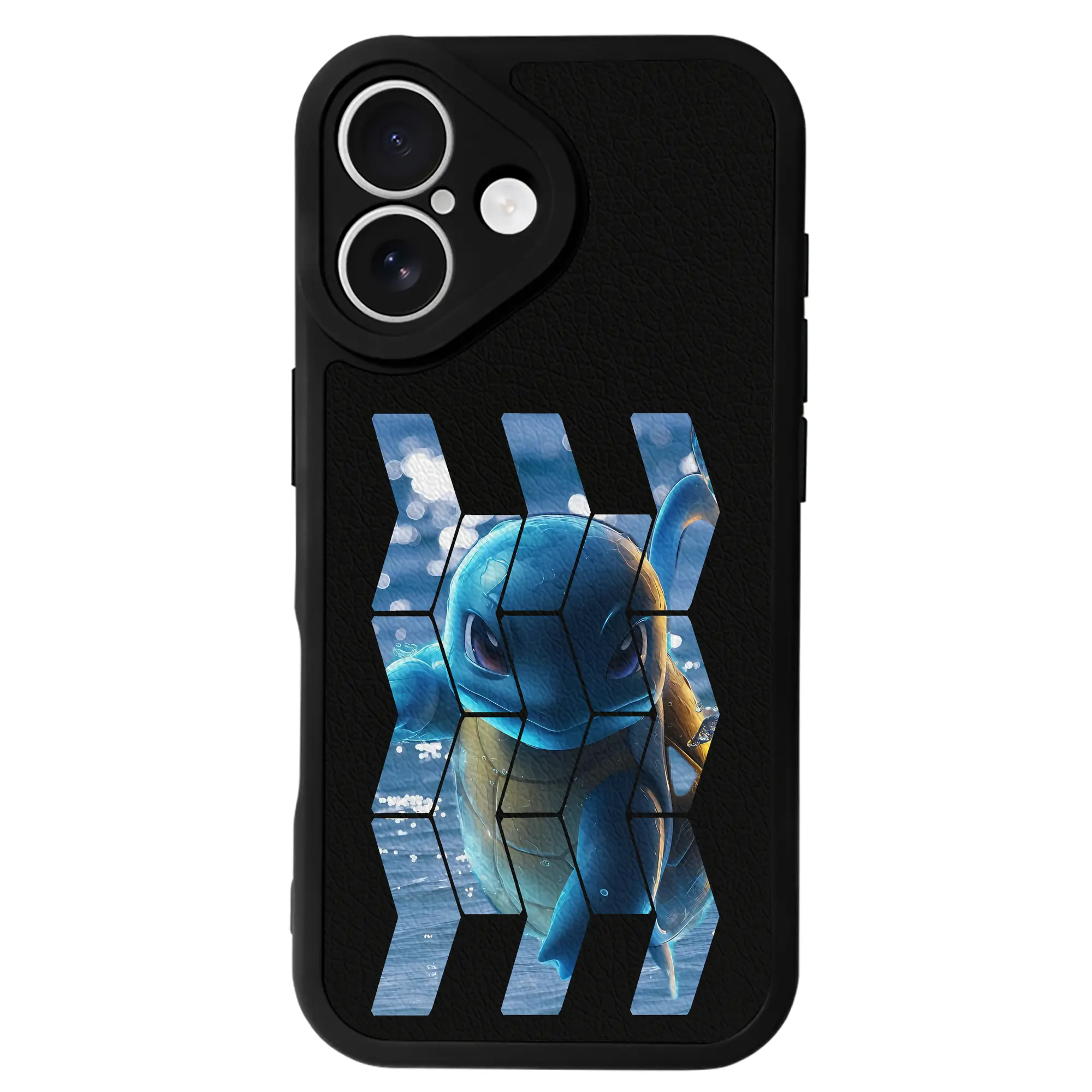 ポケモン グッズ,ゼニガメ - IPhone 16シリーズ対応 ・ シリコンスマホケース ・ レザー調 ・ 高精度フィット ・ 耐衝撃 ・ ワイヤレス充電対応 ・ 精密カット